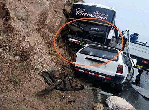 Fuerte Choque Frontal Deja Heridos De Gravedad En Carretera Huaraz