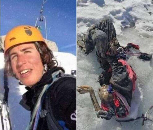 Hallan cuerpo momificado de alpinista desaparecido hace 20 años en el