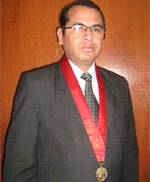 Presidente La Comisión Distrital del Control de la Magistratura Dr. Víctor Mosqueira Neira