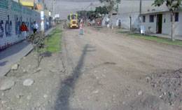 Obras en Chancay