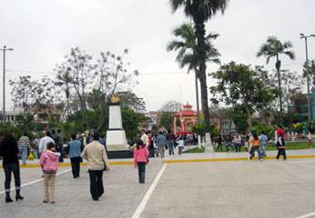 Plaza de Armas de Chancay