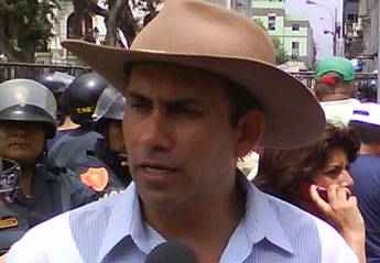 Javier Alvarado Gonzáles del Valle, Alcalde Provincial de Cañete 