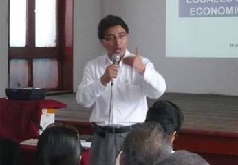 Vicente Sánchez, secretario general regional del Movimiento “Confianza Perú”