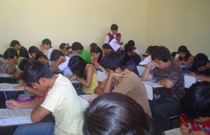 Examen San Marcos Foto archivo.