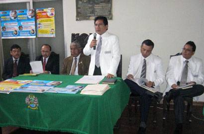 Conferencia de Prensa  “Huaral, unido contra la influenza”.