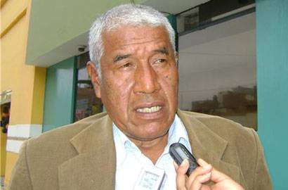 Alcalde de Huaral Jaime Uribe Ochoa.