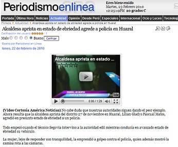 Web informativo, Periodismo en Linea.