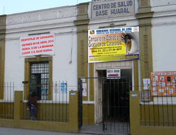 Centro de Salud Base Huaral.