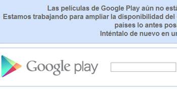 Google Play ha presentado en España su videoclub virtual