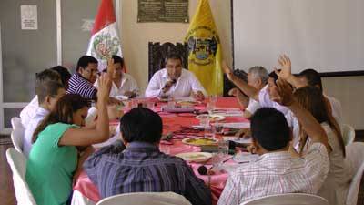 sesion concejo Huaral