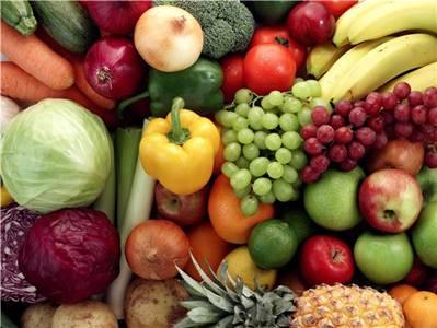 verduras y fruta