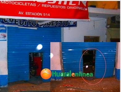 Detonan explosivos en tienda de motataxi Huaralenlinea.com.jpg ok