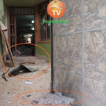 Colocan explosivos la casa del alcalde de 27 de Noviembre Huaralenlinea.com