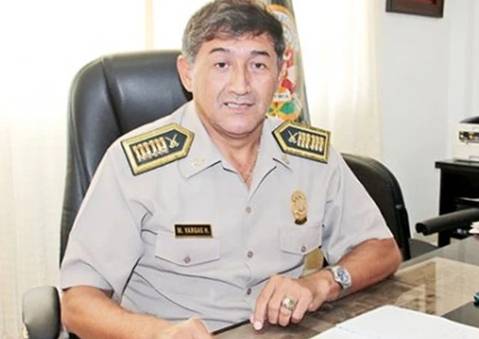 Ministerio del Interior pasó al Jefe de la Región Policial Lima Norte Máximo Vargas Hugo.