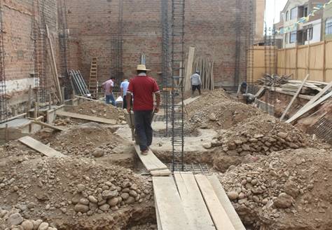 Avanzan obras de construcción del nuevo local para la DEMUNA, OMAPED y otros programas sociales
