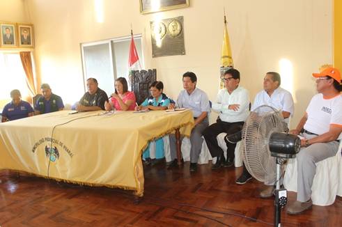 Centro de operaciones de emergencia provincial realiza conferencia de prensa frente a desastres naturales