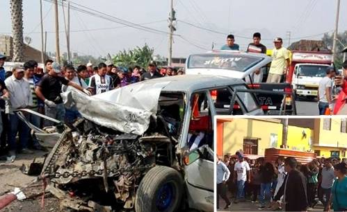 Sepultan restos de joven de 18 años muerto en trágico accidente en la carretera Huaral - Lima