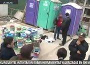 La Policía frustró el asalto de una obra de construcción