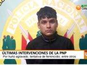 PNP de Huaral detiene a 5 sujetos por múltiples delitos