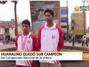 Ajedrecista huaralino quedó sub campeón en la Videna