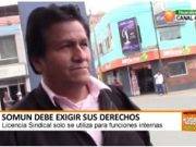 Dirigente con licencia sindical no puede desempeñar otro trabajo