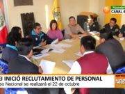 INEI inició reclutamiento de personal Censo Nacional se realizará el 22 de octubre