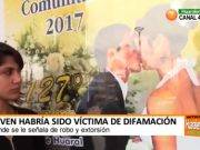 Joven habría sido víctima de difamación por parte de su ex pareja