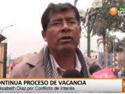 Regidor de Chancay manifiesta que continua proceso de vacancia contra Elizabeth Díaz