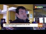 Solicitó mantenimiento de la via Huaral- Aucallama
