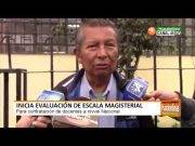 Inicia evaluación de escala magisterial