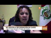 Alumnos no asisten en totalidad a recuperación de clases