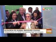 Alcaldesa de Huaral inauguro I.E.P. 20399 Esperanza Baja – Huaral