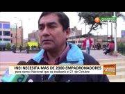 INEI necesita más de 2000 empadronadores para censo nacional en Huaral