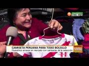 Huaralinos arrasan en mercado con camisetas de la selección