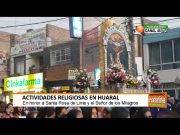 Actividades religiosas en Huaral en honor a Santa Rosa de Lima y el Señor de los Milagros