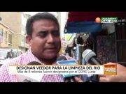 Designan veedor para la limpieza del rio Chancay