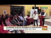 Se aprobó el plan de desarrollo concertado