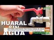 Grandes zonas de Huaral sufren por escasez de agua