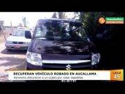 Serenos recuperan vehículo robado en Aucallama (Video)