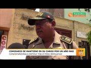 Comisario de Huaral continuará en el cargo por un año más (VIDEO)