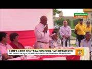 Pampa Libre contará con obra “Mejoramiento del sistema de agua potable y Alcantarillado»