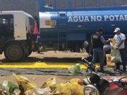 Cañete: PNP incautó 500 paquetes de droga escondidos en cisterna