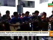 Domingo de Ramos abrió la fiesta por Semana Santa