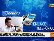 Pacaraos: “Vía afectada por lluvias concluirán en 5 días”