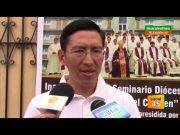 Párroco de Huaral invitó a inauguración del seminario de la diócesis de Huacho