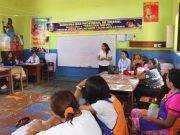 Alcaldesa Anita Kobayashi promueve charla en el colegio Graña de Huando