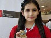 Escolar peruana logró el primer lugar en Olimpiada de Matemática