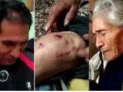 Policía en retiro golpea y arrastra a su madre de 79 años en plena vía pública (VIDEO)