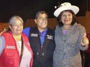 Rosita Vásquez respalda Juan Díaz como pre candidato por la provincia de Huaral