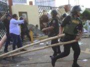 San Marcos: PNP ingresó con tanquetas a universidad